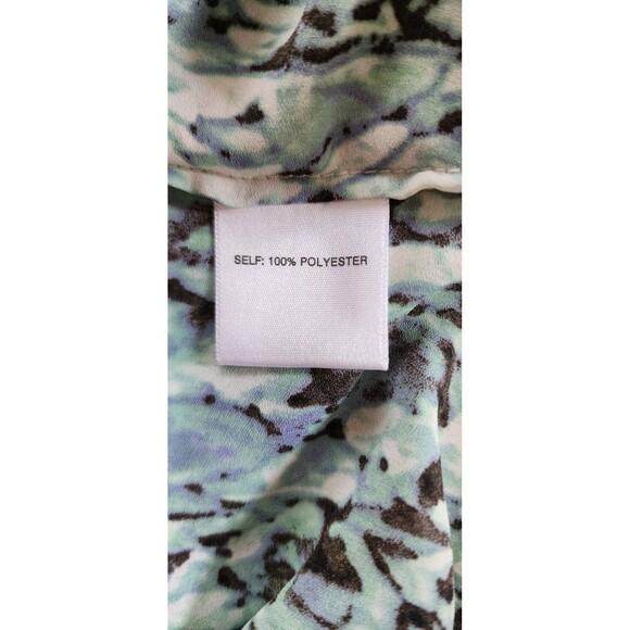 ROSE & OLIVE‎ Blouse Abstract Watercolor Print Women’s Medium 3/4 Sleeve - Picture 4 of 7